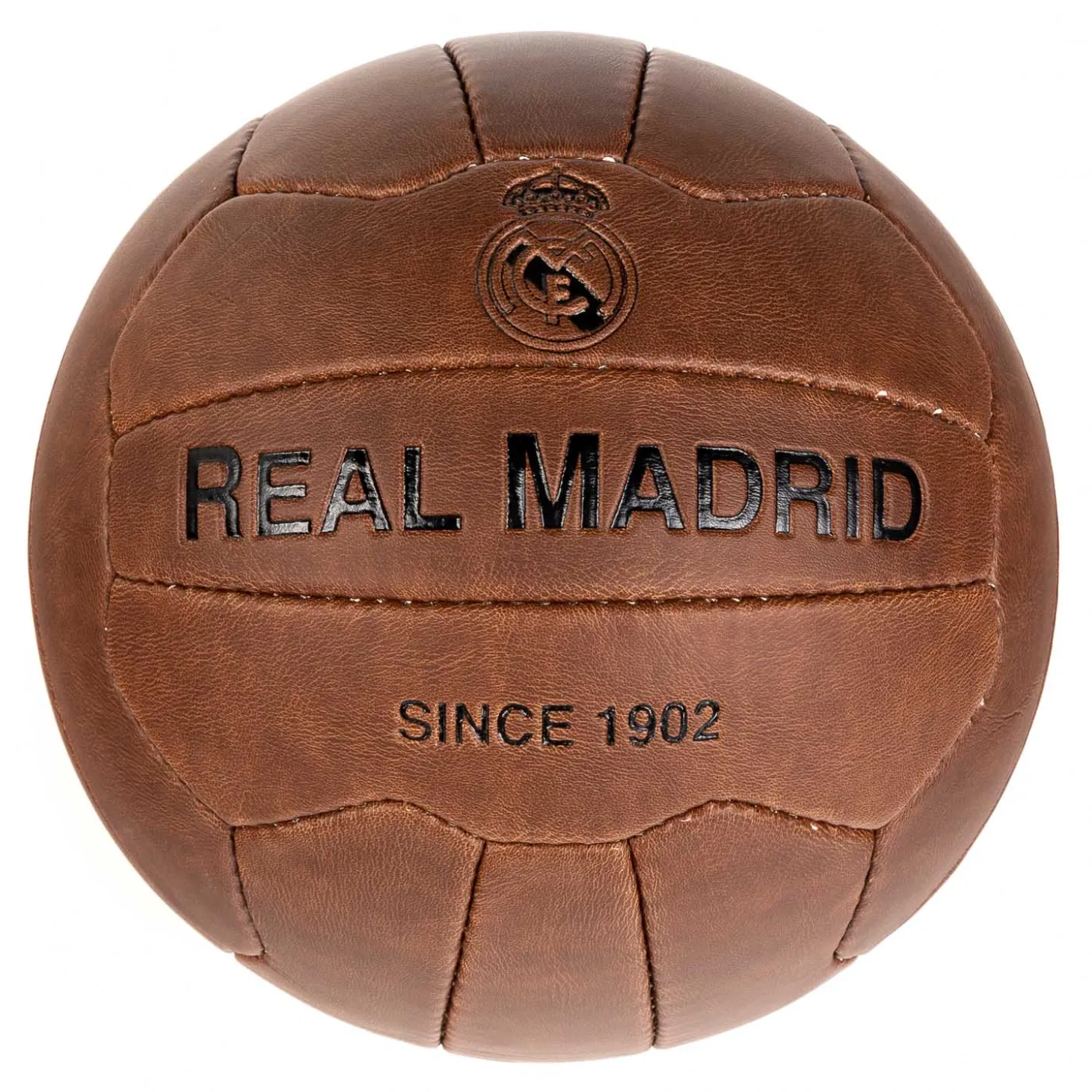 Project & Rogers Ballons De Football^Ballon De Foot Historique Real Madrid 1902 - Marron
