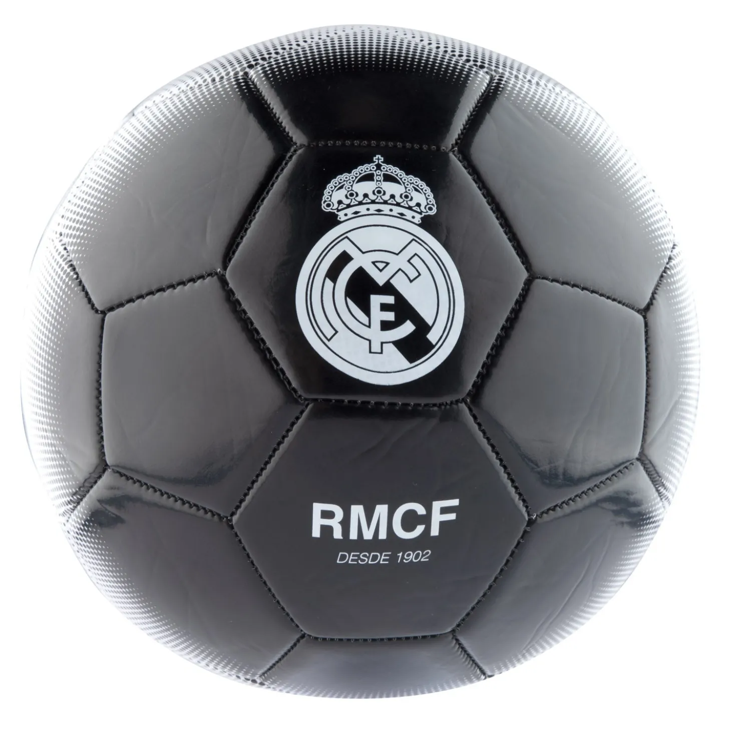 Project Rogers & JLK, S.L. Ballons De Football^Ballon Hala Madrid Noir & Blanc