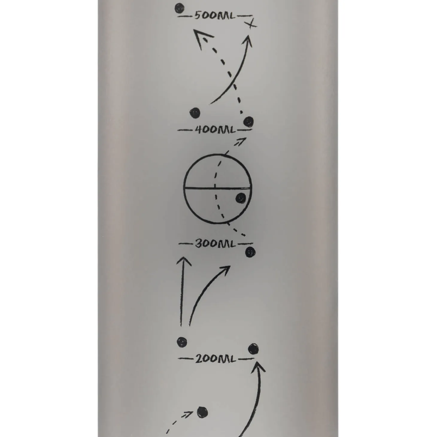 JLK Merchandising, S.L. Vaisselle^Bouteille de Sport 650ml Gris