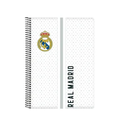 SAFTA S.A. Rentrée Scolaire|Papeterie^Cahier Real Madrid Blanc/Noir