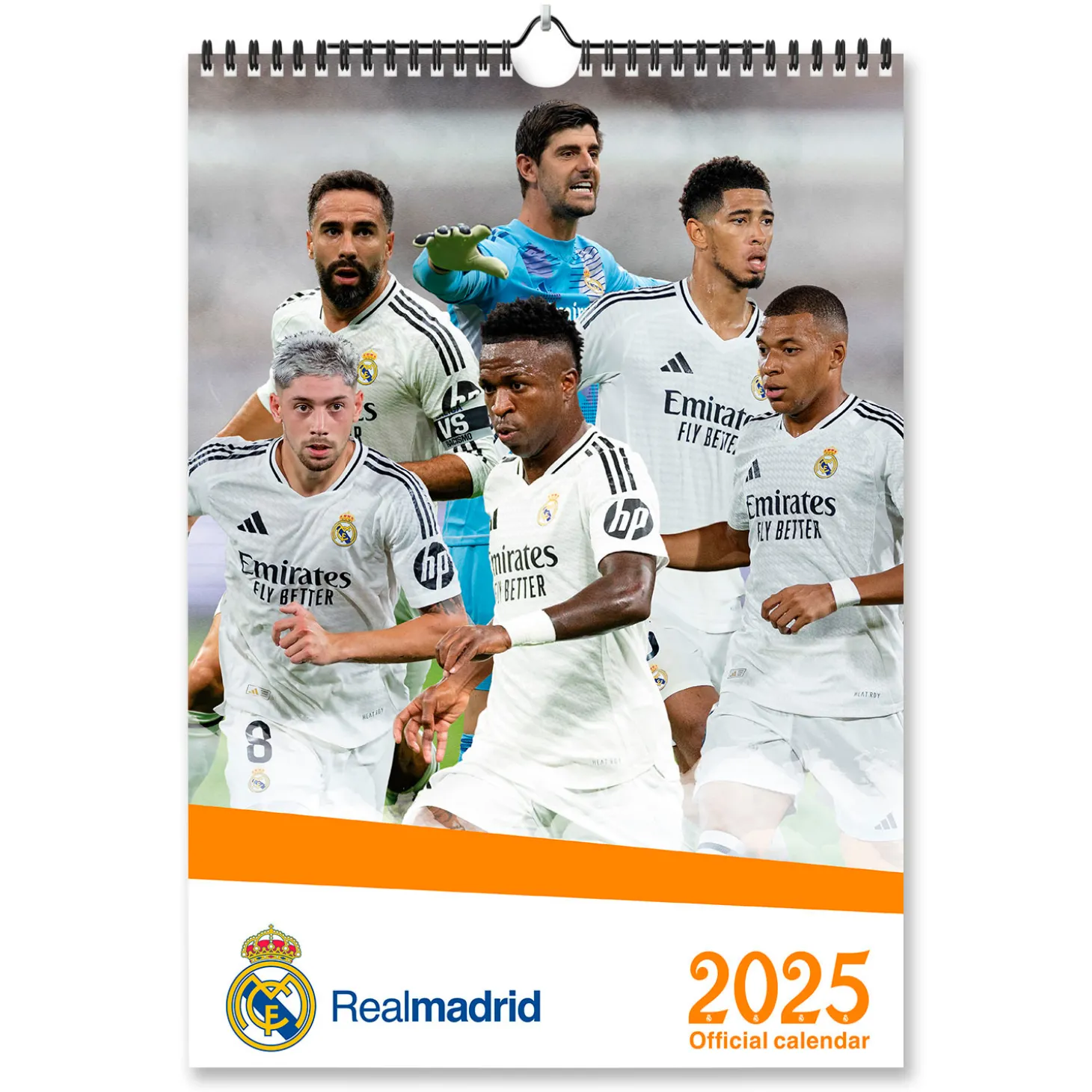 Grupo Erik Editores Papeterie^Calendrier A3 2025 Real Madrid