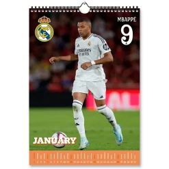 Grupo Erik Editores Papeterie^Calendrier A3 2025 Real Madrid