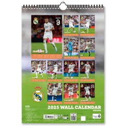 Grupo Erik Editores Papeterie^Calendrier A3 2025 Real Madrid