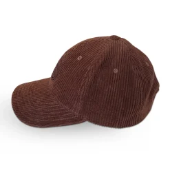 Femme Project Rogers & JLK, S.L. Casquettes|Chapeaux^Casquette Écusson Velours Côtelé Real Madrid Marron