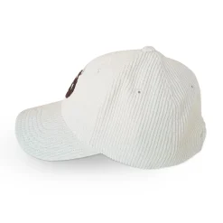 Femme Project Rogers & JLK, S.L. Casquettes|Chapeaux^Casquette Écusson Velours Côtelé Real Madrid Beige