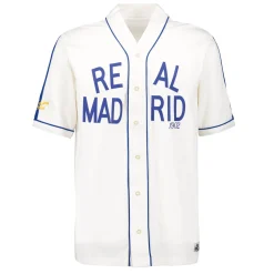 Homme MBA Solutions T-Shirts^Chemise Baseball Real Madrid Blanc Cassé hommes