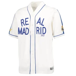 Homme MBA Solutions T-Shirts^Chemise Baseball Real Madrid Blanc Cassé hommes