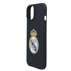 JLK Merchandising, S.L. Boîtiers^Coque Téléphone Écusson iPhone 15 Plus Noir