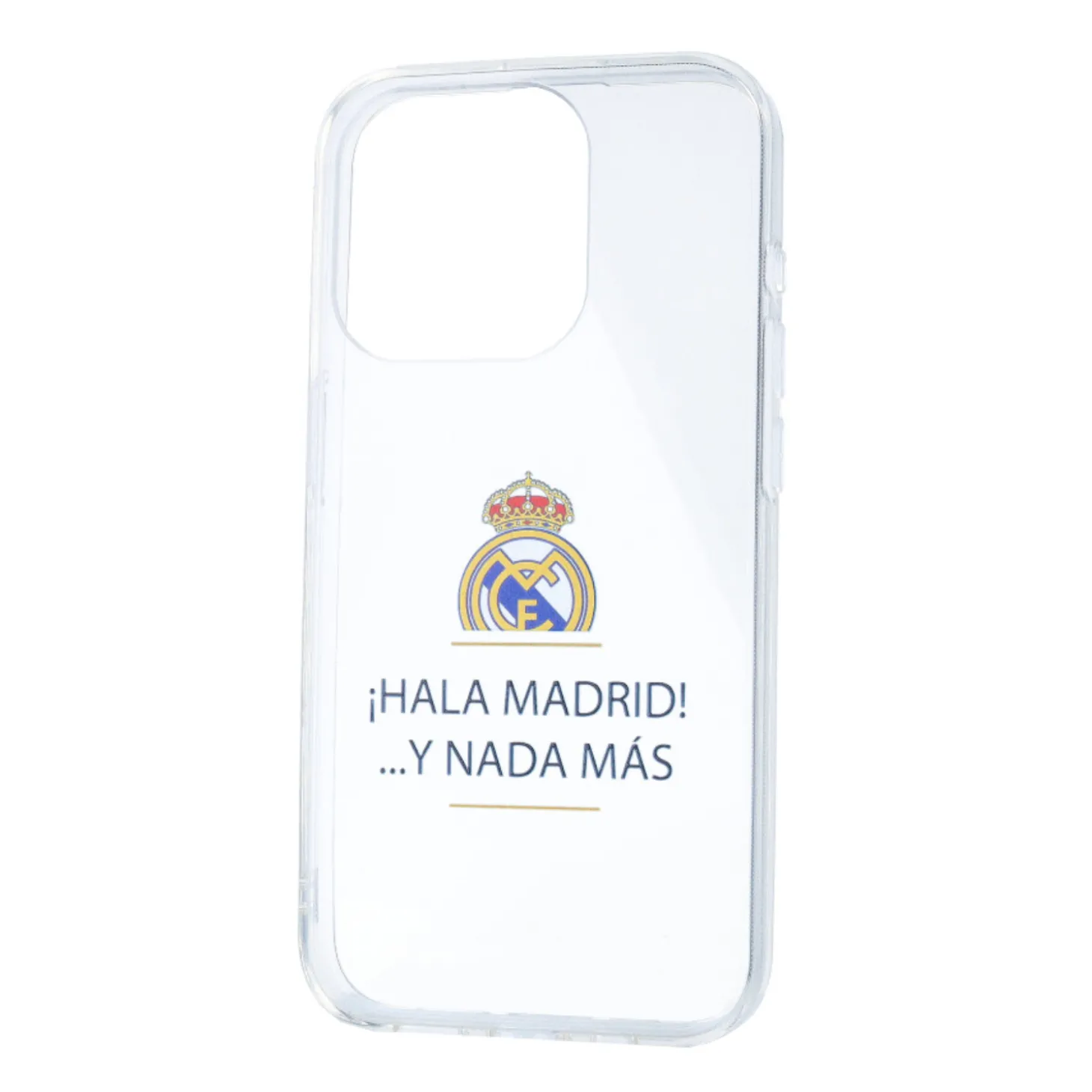 JLK Merchandising, S.L. Boîtiers^Coque Téléphone Hala Madrid iPhone 15 Pro Max Transparent