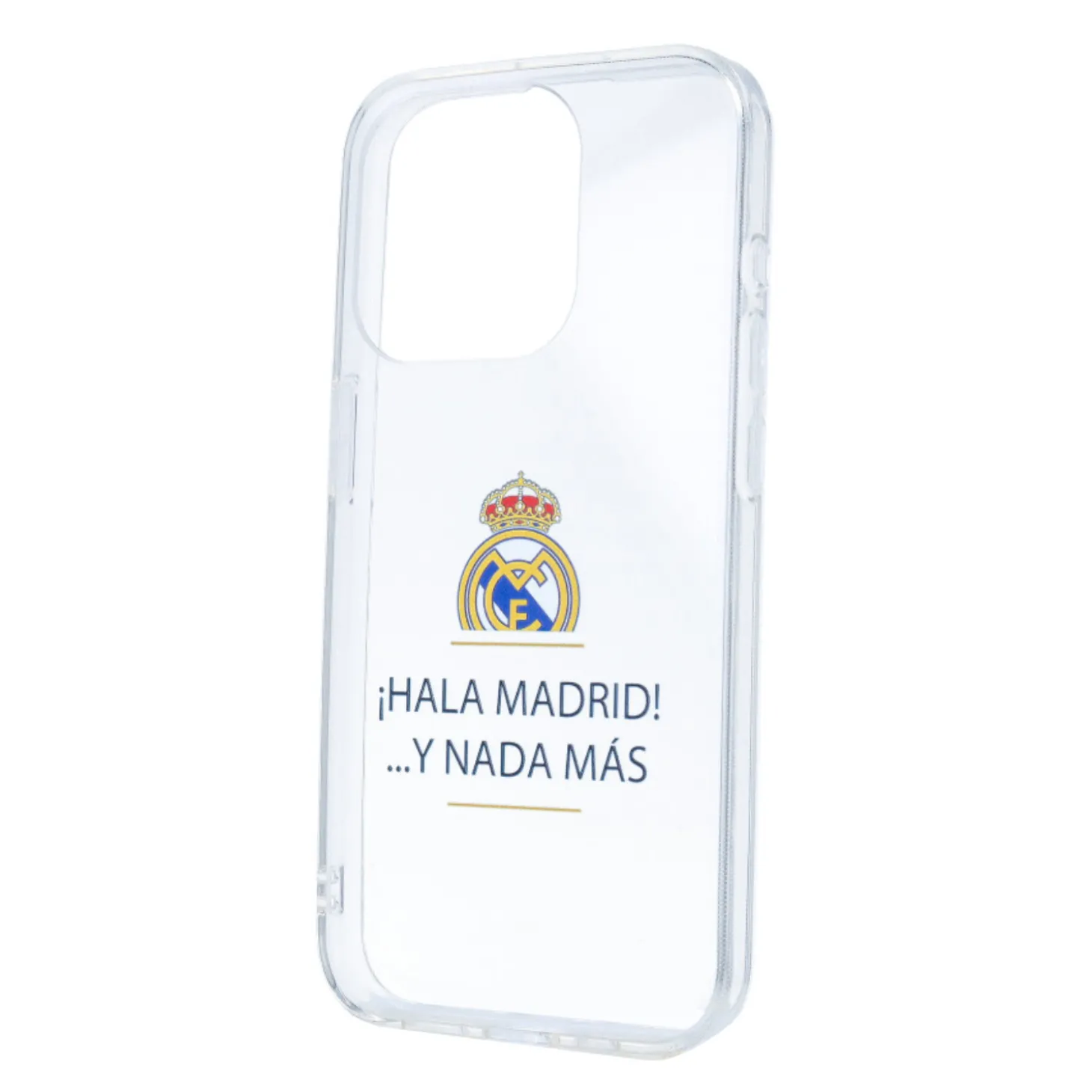 JLK Merchandising, S.L. Boîtiers^Coque Téléphone Hala Madrid iPhone 15 Pro Max Transparent