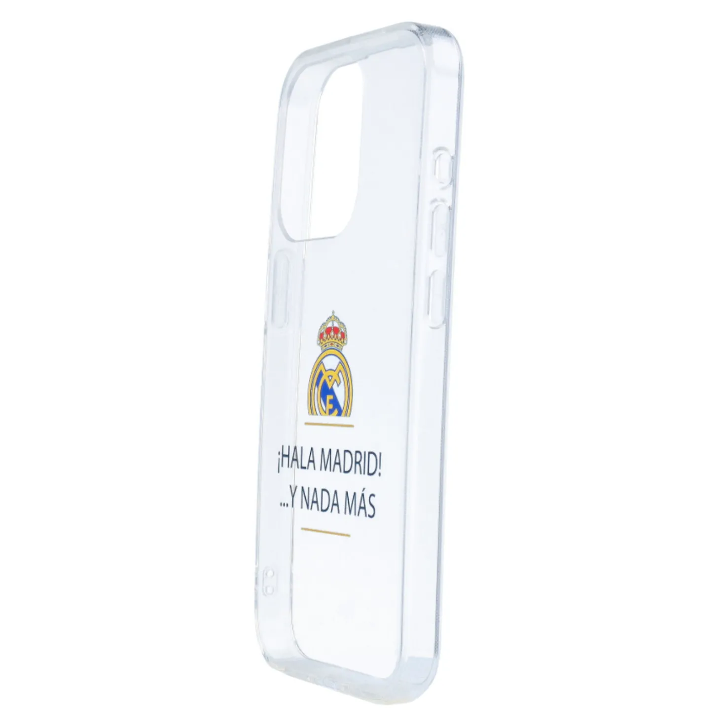 JLK Merchandising, S.L. Boîtiers^Coque Téléphone Hala Madrid iPhone 15 Pro Max Transparent