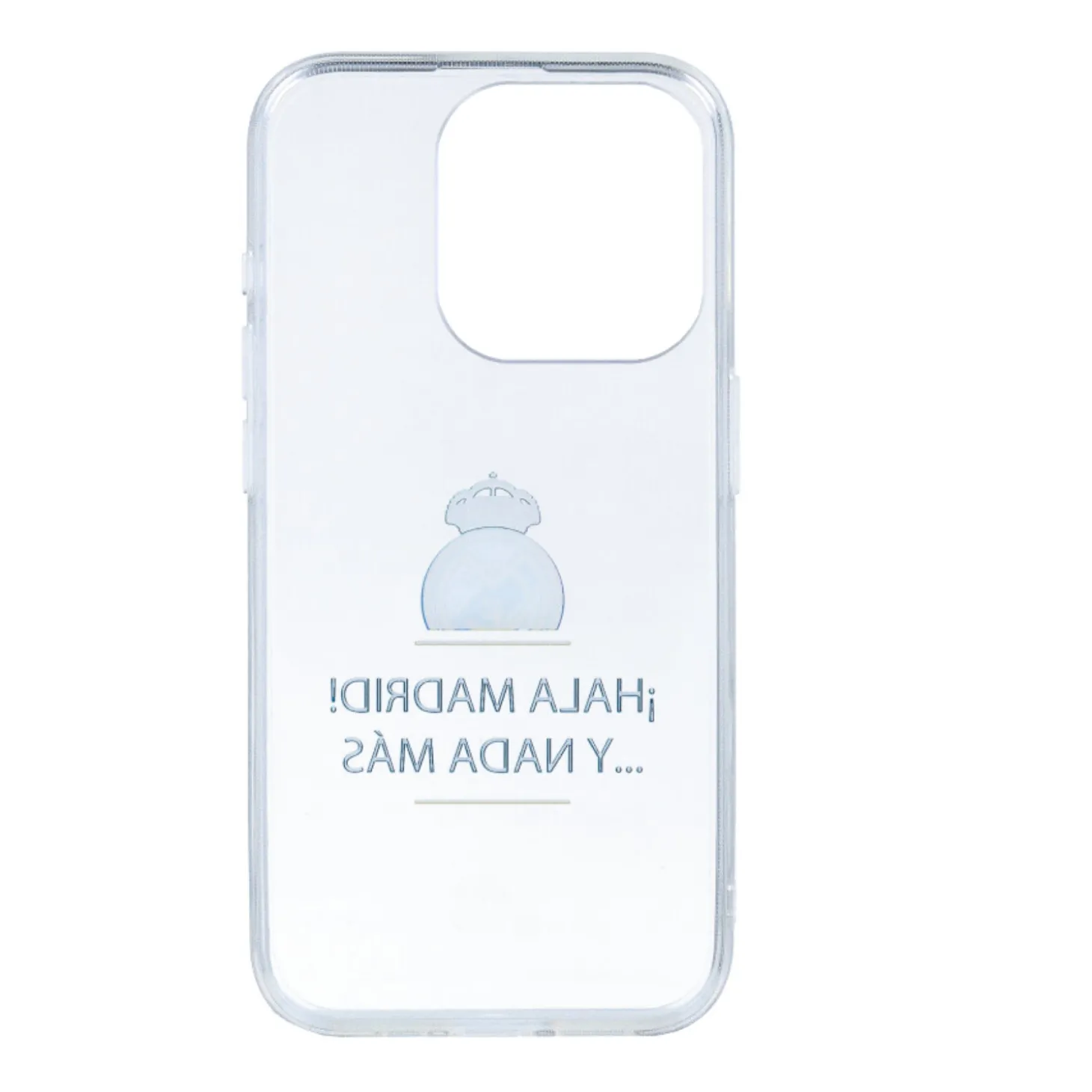 JLK Merchandising, S.L. Boîtiers^Coque Téléphone Hala Madrid iPhone 15 Pro Max Transparent