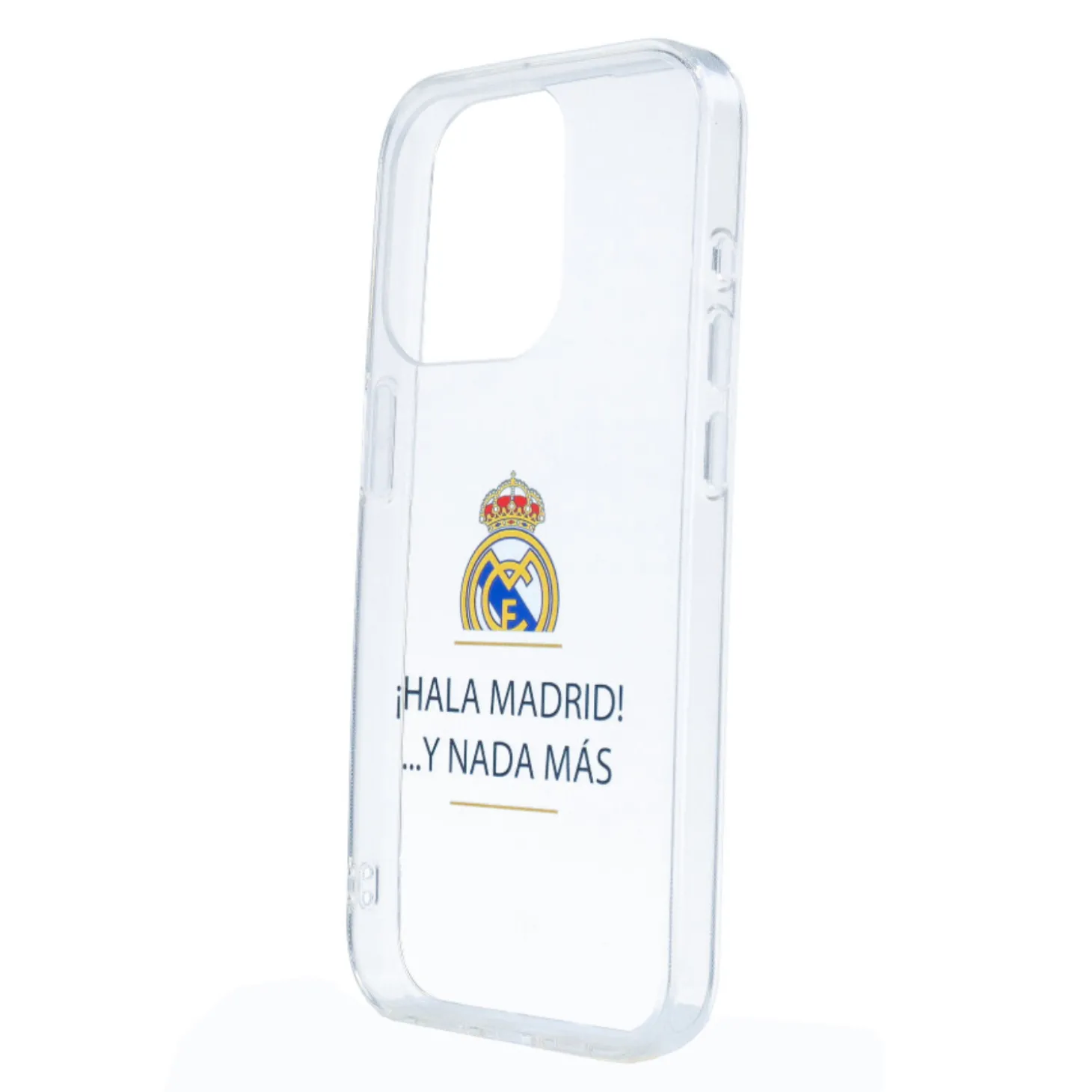 JLK Merchandising, S.L. Boîtiers^Coque Téléphone Hala Madrid iPhone 15 Pro Transparent