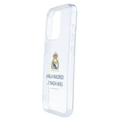 JLK Merchandising, S.L. Boîtiers^Coque Téléphone Hala Madrid iPhone 15 Pro Transparent