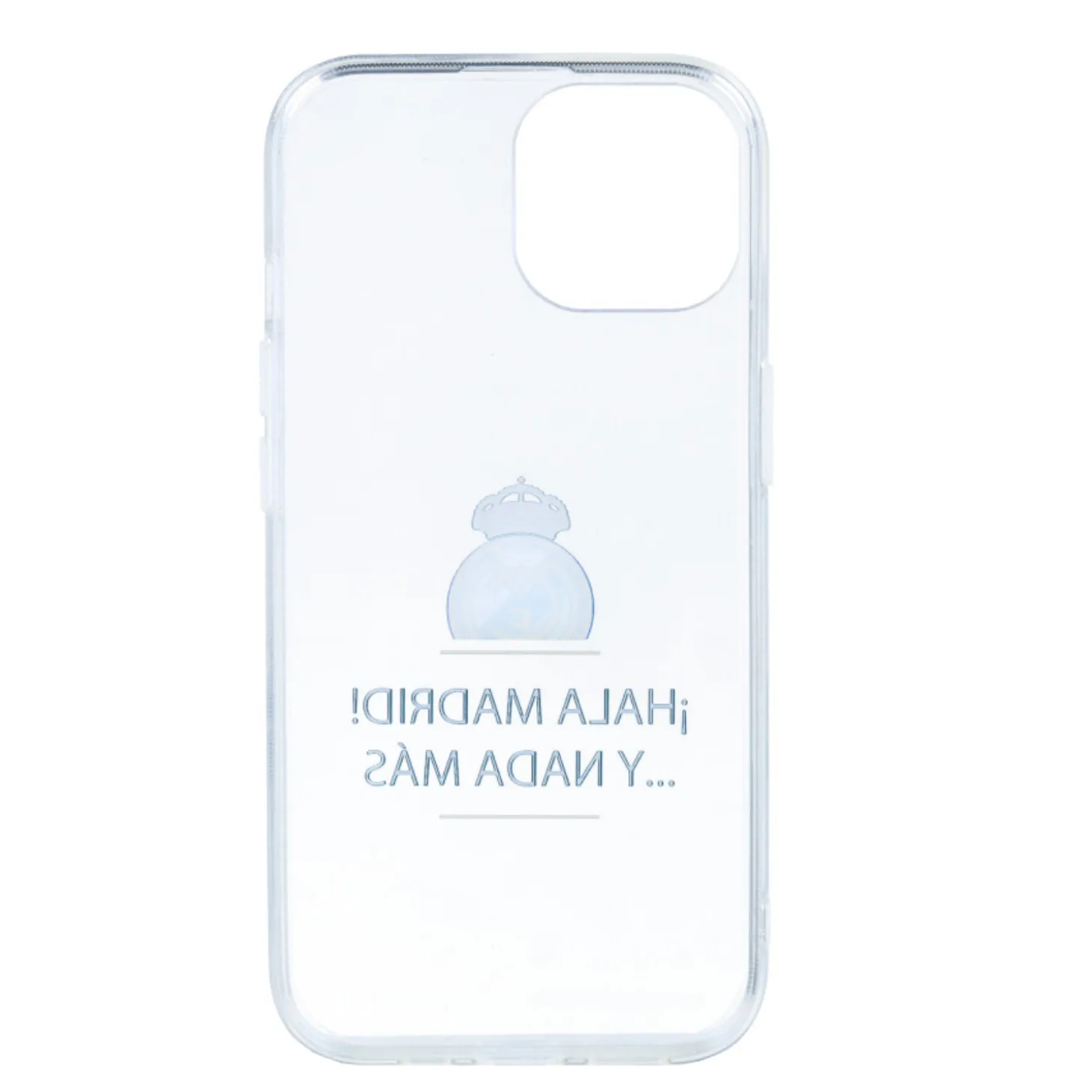 JLK Merchandising, S.L. Boîtiers^Coque Téléphone Hala Madrid iPhone 15 Transparent