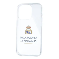 JLK Merchandising, S.L. Boîtiers^Coque Téléphone Hala Madrid iPhone 14 Pro Transparent