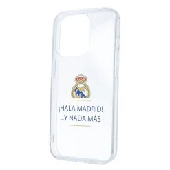 JLK Merchandising, S.L. Boîtiers^Coque Téléphone Hala Madrid iPhone 14 Pro Transparent