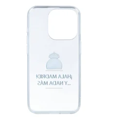 JLK Merchandising, S.L. Boîtiers^Coque Téléphone Hala Madrid iPhone 14 Pro Transparent