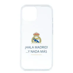 JLK Merchandising, S.L. Boîtiers^Coque Téléphone Hala Madrid iPhone 15 Plus Transparent