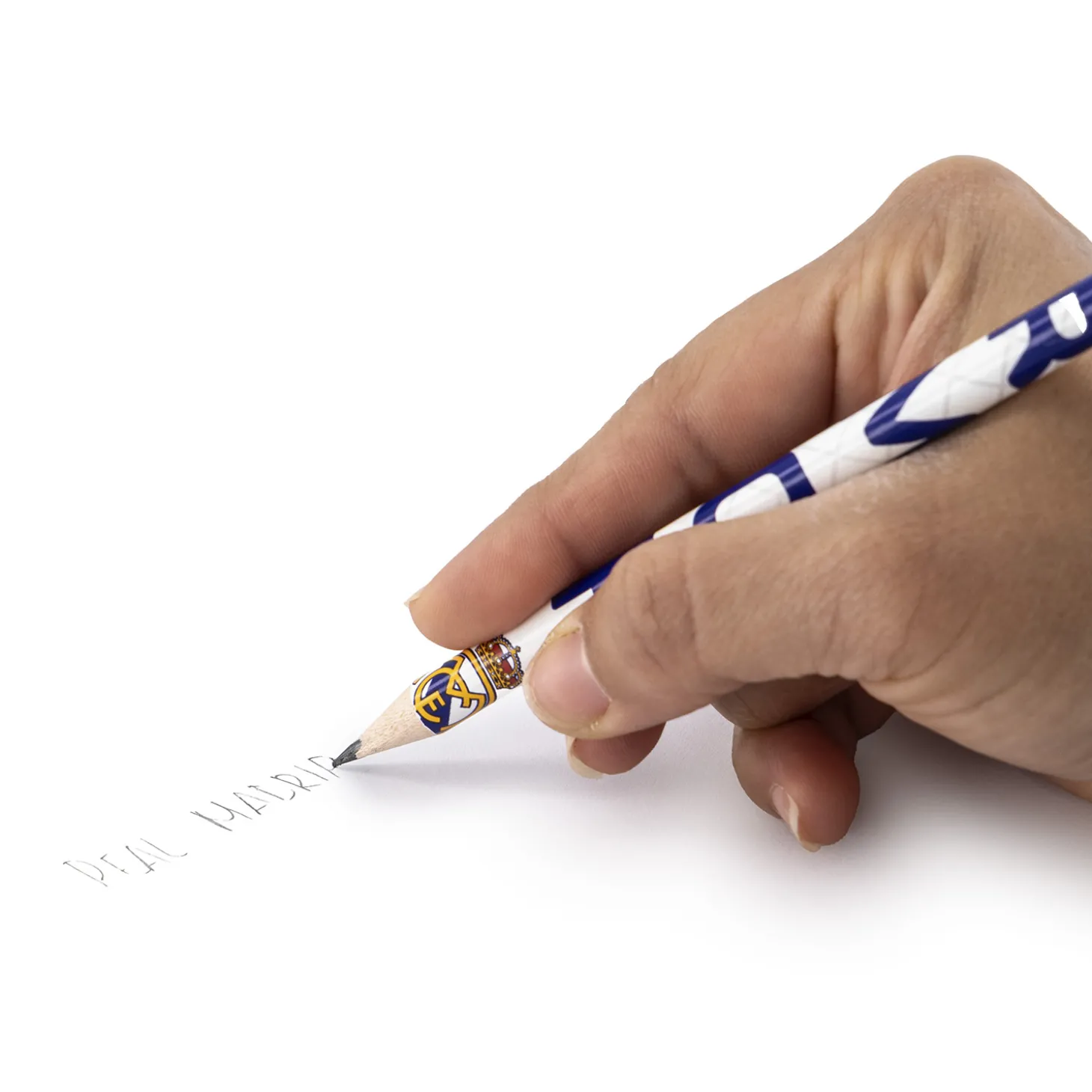 CyP Brands Evolution S.L. Papeterie^Crayon Gomme Écusson Real Madrid Blanc