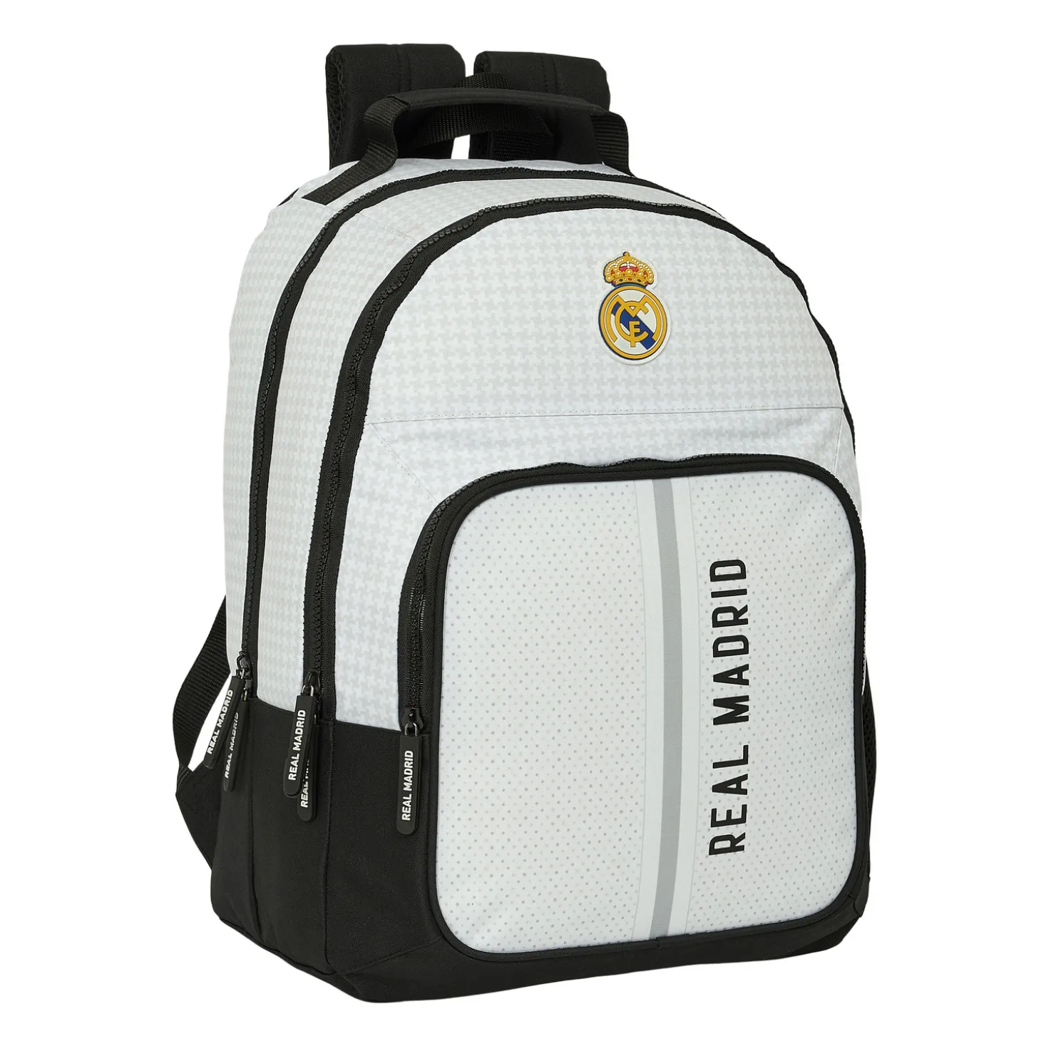 SAFTA S.A. Sacs & Bagages|Rentrée Scolaire^Double Sac à Dos Real Madrid Blanc/Noir