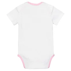 Enfant OSDM Vêtements Pour Bébés^Ensemble 2 Bodies Real Madrid Rose/Blanc bébés