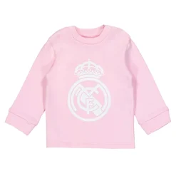 Enfant OSDM Vêtements Pour Bébés^Ensemble Pantalon & T-shirt Real Madrid Rose/Blanc bébés