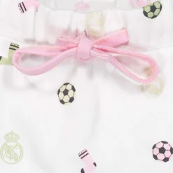 Enfant OSDM Vêtements Pour Bébés^Ensemble Pantalon & T-shirt Real Madrid Rose/Blanc bébés