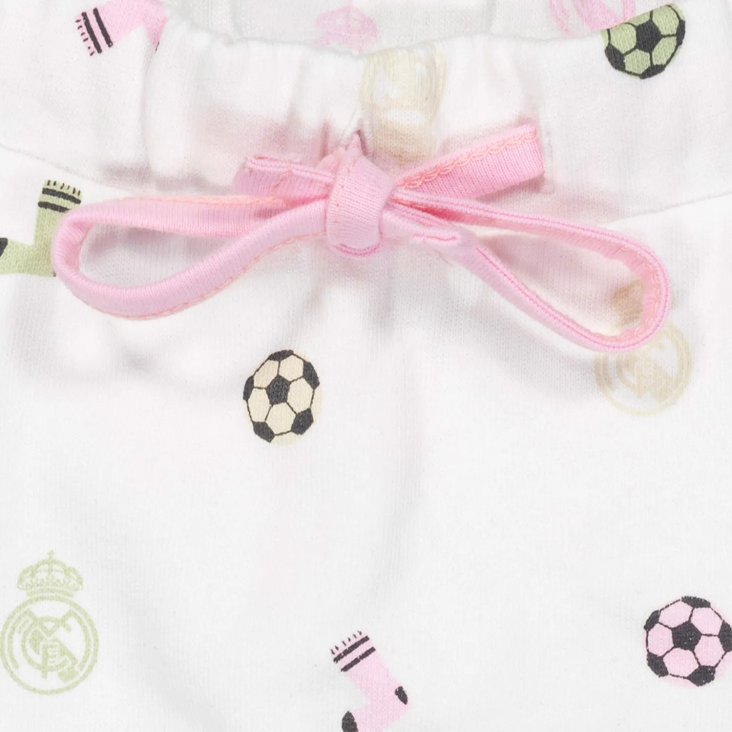 Enfant OSDM Vêtements Pour Bébés^Ensemble Pantalon & T-shirt Real Madrid Rose/Blanc bébés