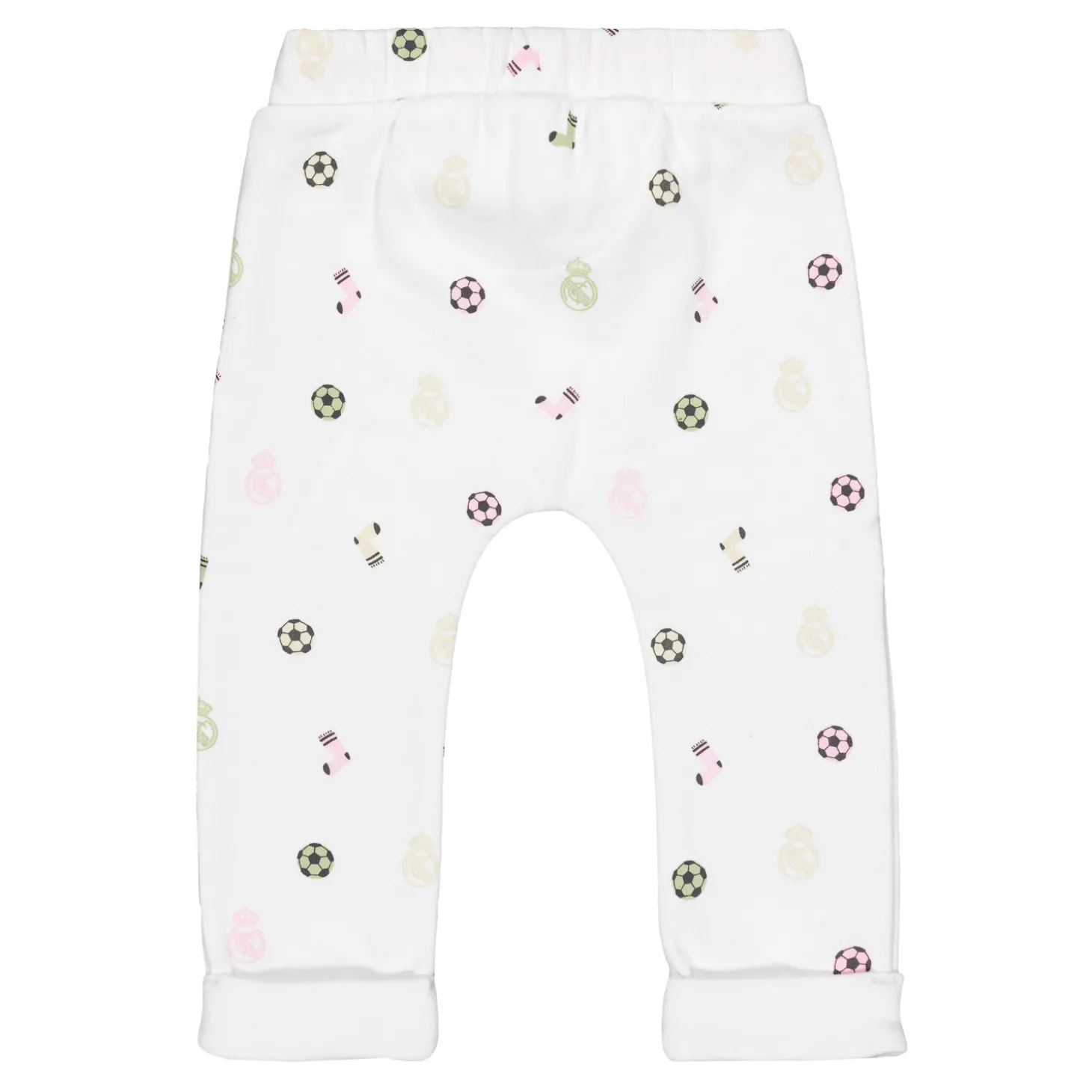 Enfant OSDM Vêtements Pour Bébés^Ensemble Pantalon & T-shirt Real Madrid Rose/Blanc bébés