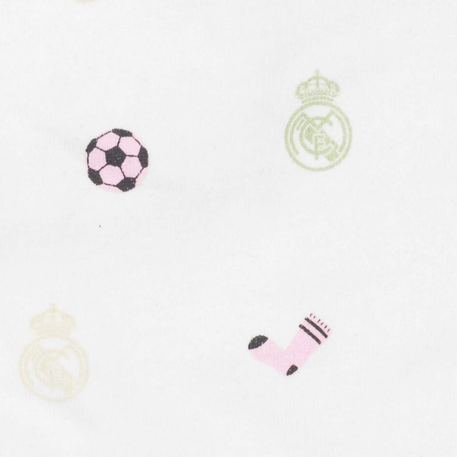 Enfant OSDM Vêtements Pour Bébés^Ensemble Pantalon & T-shirt Real Madrid Rose/Blanc bébés