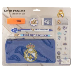 CyP Brands Evolution S.L. Papeterie^Ensemble Papeterie avec Autocollants Real Madrid