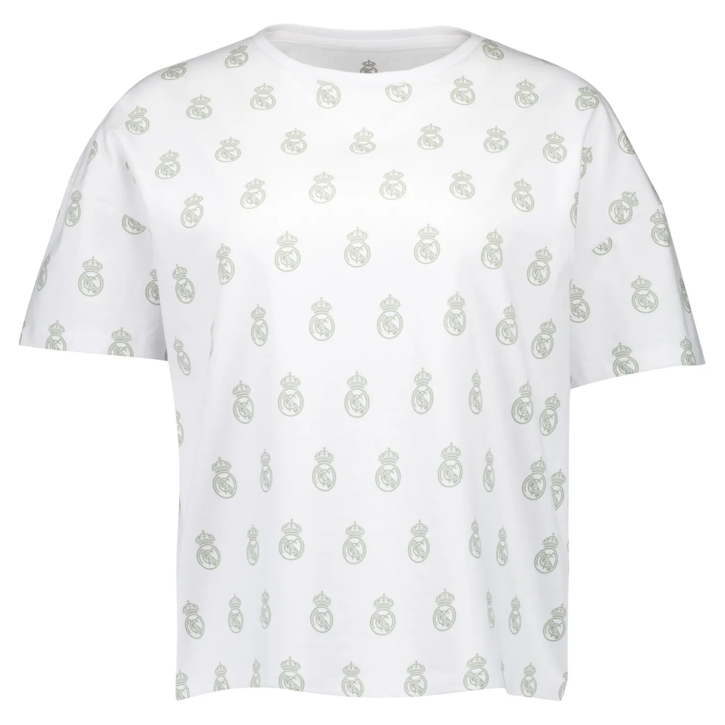 Femme OSDM T-Shirts|Pyjamas^Ensemble pyjama Real Madrid White Dreams - T-shirt à écusson imprimé et short - Vert