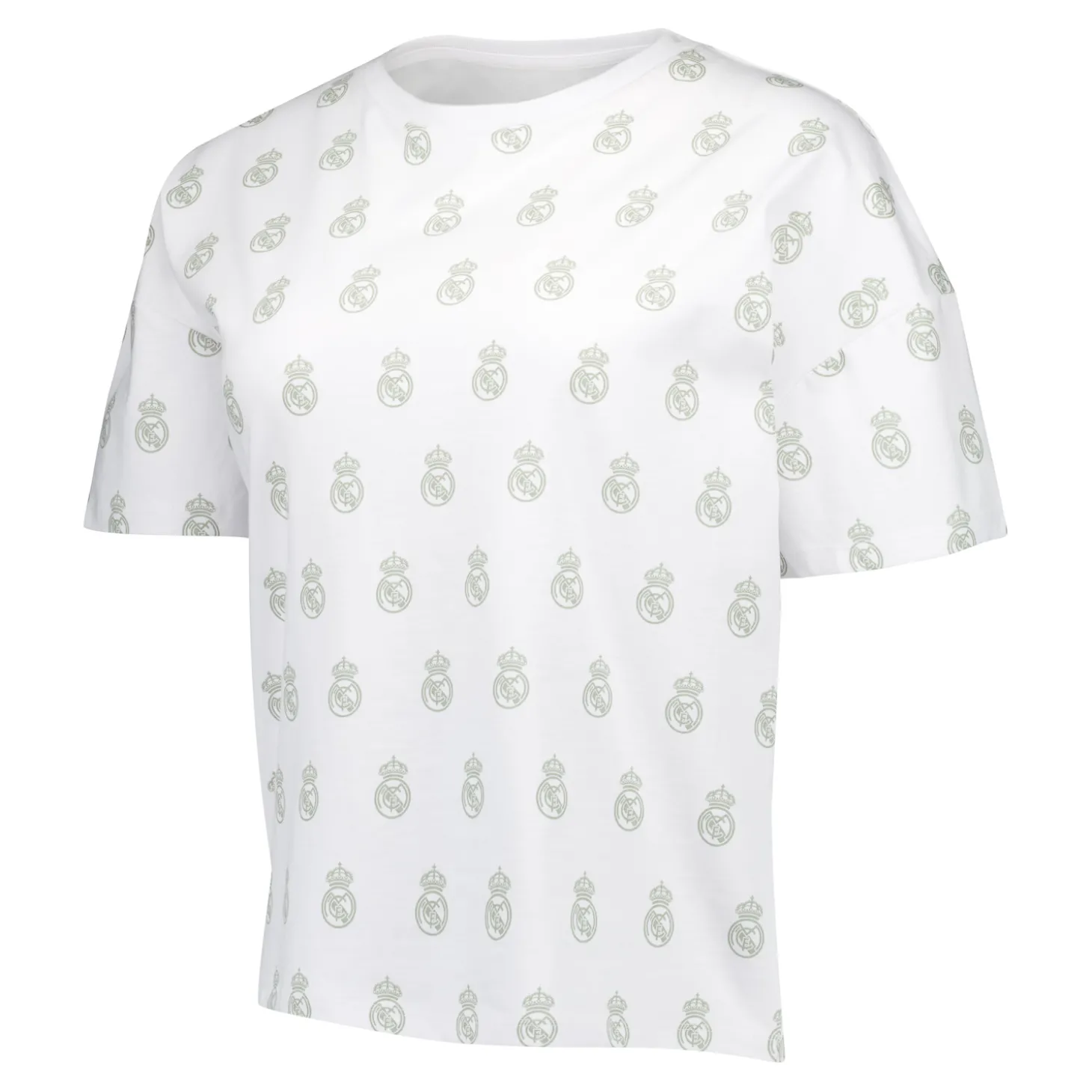 Femme OSDM T-Shirts|Pyjamas^Ensemble pyjama Real Madrid White Dreams - T-shirt à écusson imprimé et short - Vert