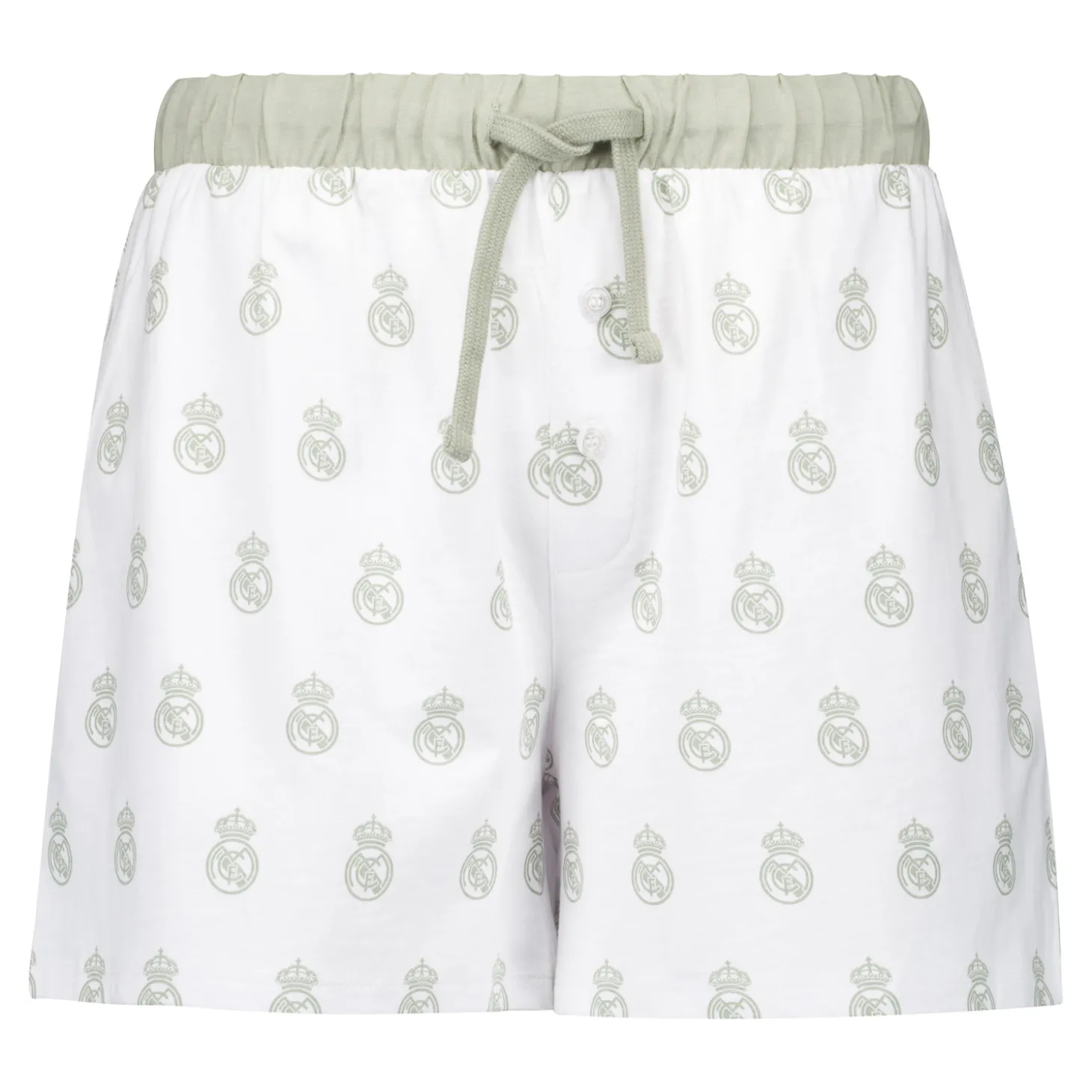 Femme OSDM T-Shirts|Pyjamas^Ensemble pyjama Real Madrid White Dreams - T-shirt à écusson imprimé et short - Vert