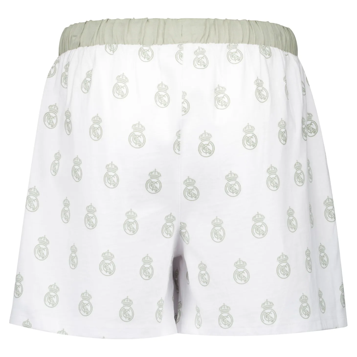 Femme OSDM T-Shirts|Pyjamas^Ensemble pyjama Real Madrid White Dreams - T-shirt à écusson imprimé et short - Vert