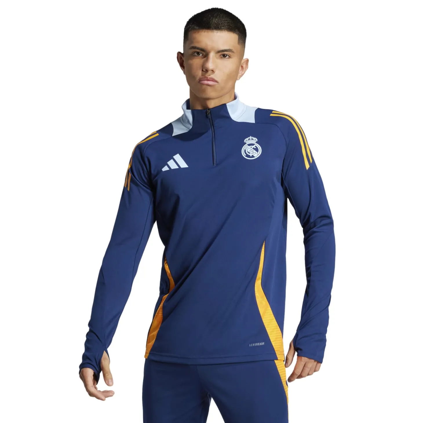 Homme Adidas España, S.A.U Sweats|Survêtements^Haut adidas Entraînement 24/25 Bleu Marine hommes