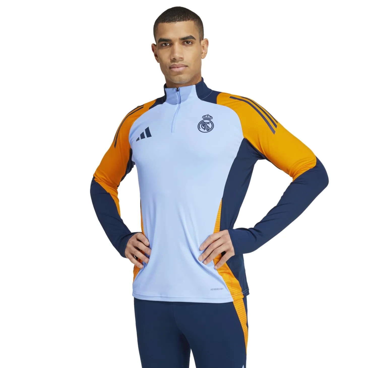 Homme Adidas España, S.A.U Sweats^Haut Entraînement 24/25 Bleu hommes
