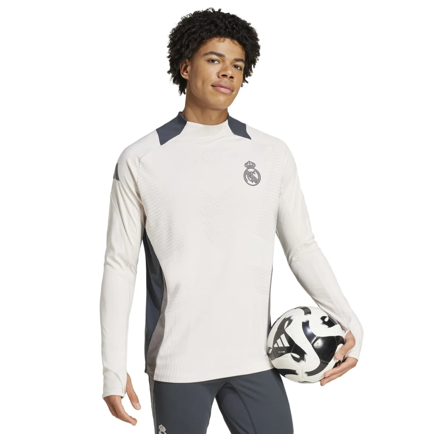Homme Adidas España, S.A.U Survêtements|Sweats^Haut Entraînement Pro LDC 24/25 Beige hommes