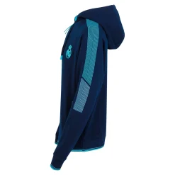 Homme Foundry Sweats^Madrid Sky Men's Sweatshirt Blue Zip