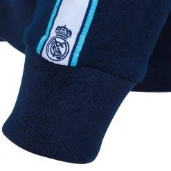 Homme Foundry Sweats^Madrid Sky Men's Sweatshirt Zipper Tape Sleeve