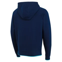 Homme Foundry Sweats^Madrid Sky Sweatshirt Hommes Partial Zip Bleu