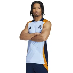 Homme Adidas España, S.A.U T-Shirts^Maillot Entraînement Sans Manche 24/25 Bleu hommes