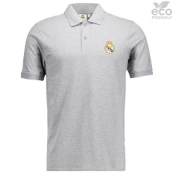 Homme OSDM Polos^Manteau gris pour hommes Polo ECO Essentials Real Madrid Couleur