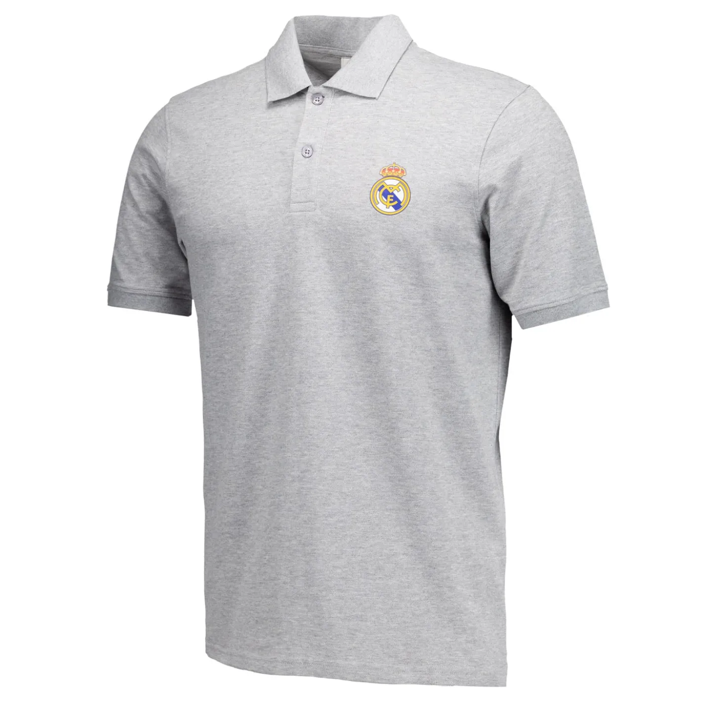 Homme OSDM Polos^Manteau gris pour hommes Polo ECO Essentials Real Madrid Couleur
