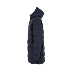 Enfant MBA Solutions Vestes^Manteau Long Parka Outerwear Enfants Quilted Quilted Coat Blue