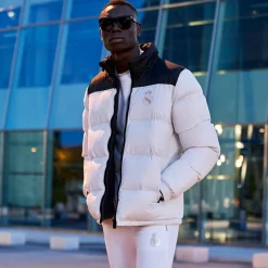 Homme MBA Solutions Vestes^Outerwear Hommes Veste matelassée Mountain White