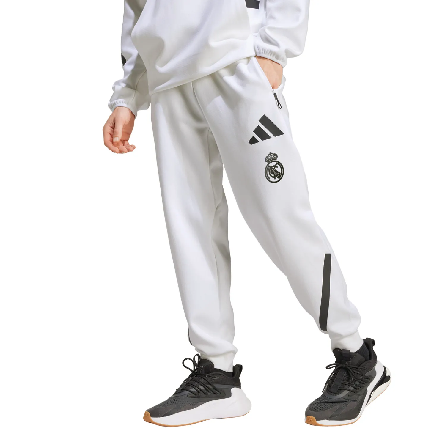 Homme Adidas España, S.A.U Pantalons|Pantalons^Pantalon Badge Up adidas Blanc hommes