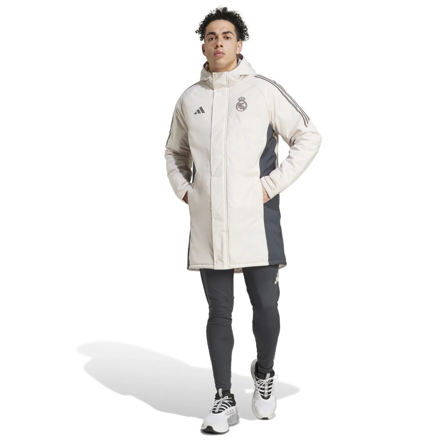 Homme Adidas España, S.A.U Vestes^Parka Entraînement LDC 24/25 Beige hommes