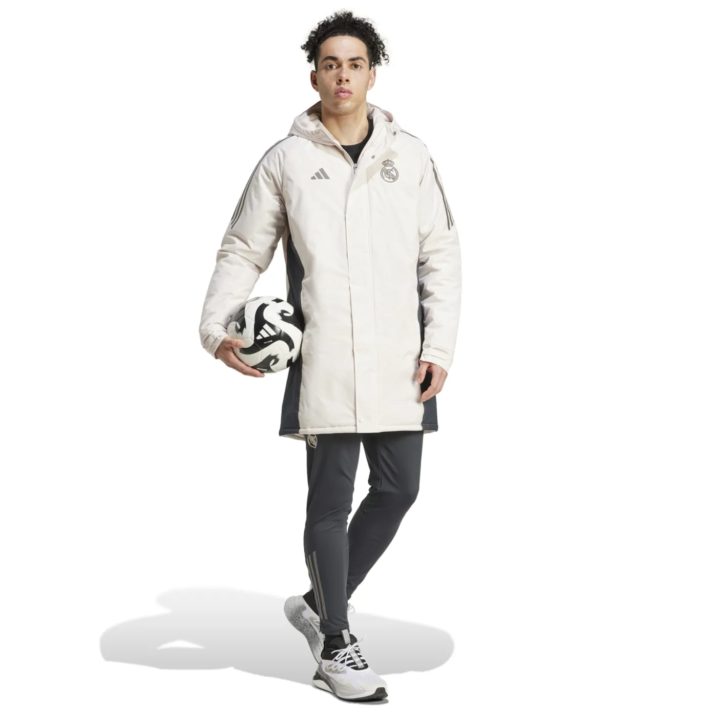 Homme Adidas España, S.A.U Vestes^Parka Entraînement LDC 24/25 Beige hommes